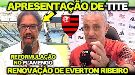 RENOVAÇÃO de EVERTON RIBEIRO no FLAMENGO ! APRESENTAÇÃO de TITE no FLAMENGO ! NOTÍCIAS DO FLAMENGO