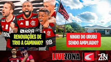 FLA PRIORIZA RENOVAÇÕES DE BH, EVERTON RIBEIRO E GABI | NINHO DO URUBU PODE SER AMPLIADO