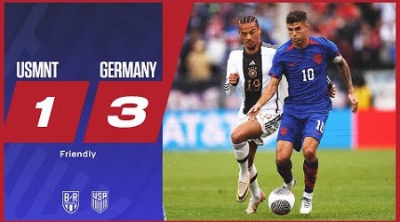 USA lose to Germany despite Pulisic wondergoal | USMNT 1-3 Germany | Official Highlights