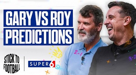 Wrighty Gets Roasted! | Gary vs Roy Super 6 Predictor