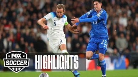 England vs. Italy Highlights | European Qualifiers