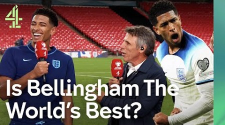 Jude Bellingham On Real Madrid Ambitions &amp; If He Plays In The Premier League | England v Italy