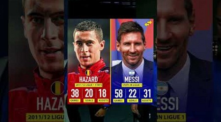 Hazard vs Messi Ligue 1 