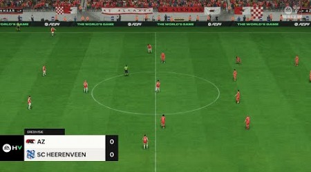 AZ Alkmaar vs SC Heerenveen (21/10/2023) Eredivisie EA FC 24 PS5