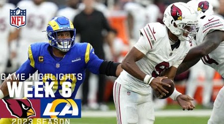 Arizona Cardinals vs Los Angeles Rams | 2023 Game Highlights