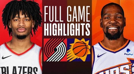 TRAIL BLAZERS at SUNS | NBA PRESEASON FULL GAME HIGHLIGHTS | October 16, 2023