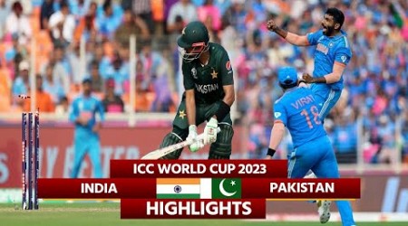 IND vs PAK World Cup 2023 Highlights : India vs Pakistan World Cup Highlights | Today Match Highligh