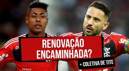 Renovações de Bruno Henrique e Éverton Ribeiro com o Flamengo encaminhadas? Coletiva de Tite