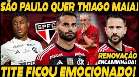 TITE FICA EMOCIONADO! RENOVAÇÃO DE ÉVERTON RIBEIRO! SÃO PAULO QUER THIAGO MAIA!