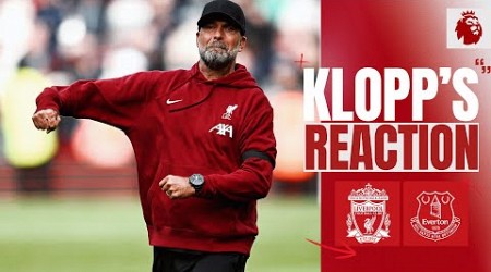 KLOPP&#39;S REACTION: &quot;I&#39;m REALLY HAPPY, the players put a proper shift in!&quot; | Liverpool 2-0 Everton