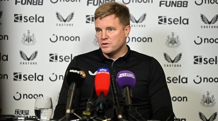 PRESS CONFERENCE | Eddie Howe pre-Crystal Palace (H)