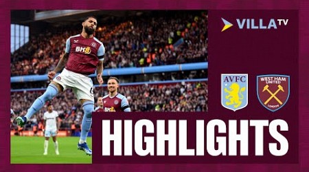 MATCH HIGHLIGHTS | Aston Villa 4-1 West Ham