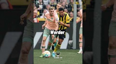 Als Werder zuletzt in Dortmund gastierte… 