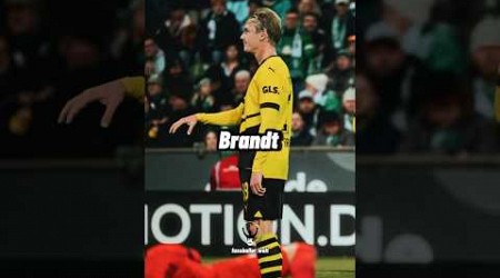 Julian Brandt ist der 3. jüngste Bundesliga-Spieler der… 