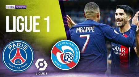 PSG vs Strasbourg | LIGUE 1 HIGHLIGHTS | 10/21/2023 | beIN SPORTS USA