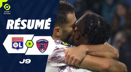 OLYMPIQUE LYONNAIS - CLERMONT FOOT 63 (1 - 2) - Résumé - (OL - CF63) / 2023-2024