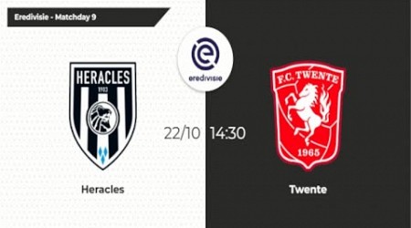 Heracles vs Twente | Eredivisie 2023/24 | Matchday 9 #heracles #twente #eredivisie