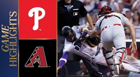 Phillies vs. D-backs NLCS Game 3 Highlights (10/19/23) | MLB Highlights