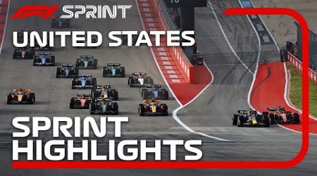 F1 Sprint Highlights | 2023 United States Grand Prix