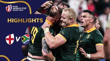 Pollard penalty lifts Springboks to final | England v South Africa | Rugby World Cup 2023 Highlights