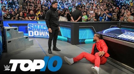 Top 10 Friday Night SmackDown moments: WWE Top 10, Oct. 20, 2023