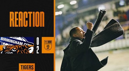 Birmingham City 0-2 Hull City | Liam Rosenior&#39;s Post Match Reaction | Sky Bet Championship