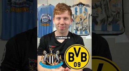 Newcastle vs Borussia Dortmund Combined XI 