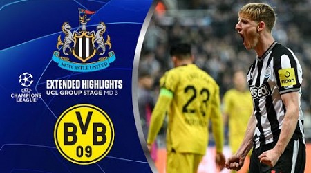 Newcastle vs. Borussia Dortmund: Extended Highlights | UCL Group Stage MD 3 | CBS Sports Golazo