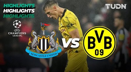 Newcastle vs Dortmund - HIGHLIGHTS | UEFA Champions League 2023/24 | TUDN