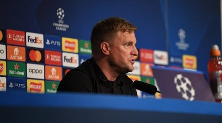 PRESS CONFERENCE | Eddie Howe pre-Borussia Dortmund (H)