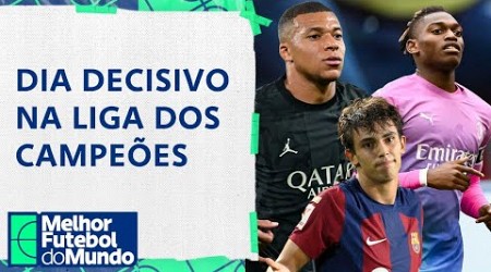 BARCELONA em campo; PSG x Milan + Newcastle x Dortmund - Melhor Futebol do Mundo (25/10/2023)