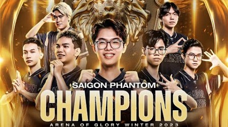 SAIGON PHANTOM - NHÀ VUA BẤT BẠI | CHUNG KẾT ĐTDV MÙA ĐÔNG 2023