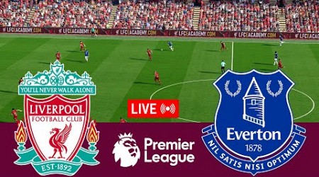 [LIVE] Liverpool vs Everton Premier League 23/24 Full Match - Video Game Simulation PES 2021