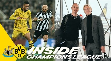 Behind the scenes at the away win in Newcastle | Inside Champions League