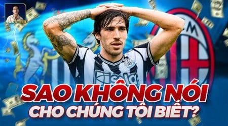 NEWCASTLE UNITED KIỆN MILAN VỤ TONALI: SAO BÁN CHO CHÚNG TÔI MÀ KHÔNG NÓI?