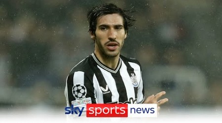 Sandro Tonali to be banned from football for 10 months after breaching betting rules