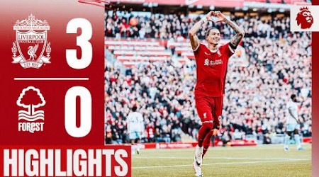 HIGHLIGHTS: Liverpool 3-0 Nottingham Forest | Jota, Darwin Nunez &amp; Salah win it at Anfield