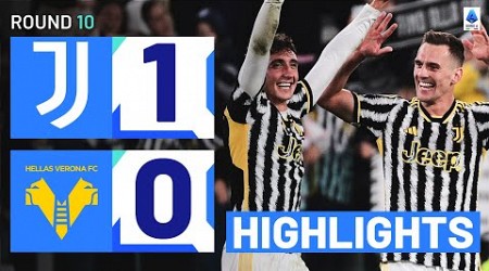 JUVENTUS-VERONA 1-0 | HIGHLIGHTS | Cambiaso wins it at the death! | Serie A 2023/24