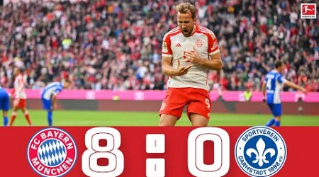 FC Bayern München vs. SV Darmstadt 98 | Höhepunkte | Bundesliga 2023/24