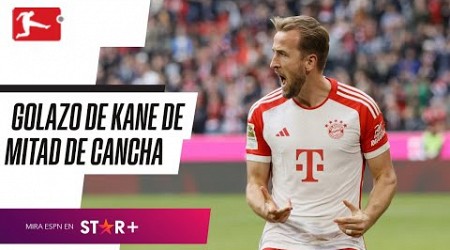 ¡ESTÁS LOCO, HARRY! GOLAZO de KANE desde LA MITAD DE CANCHA en la Bundesliga