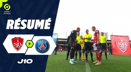 STADE BRESTOIS 29 - PARIS SAINT-GERMAIN (2 - 3) - Résumé - (SB29 - PSG) / 2023-2024