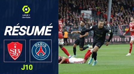 Brest PSG | 2-3 | Le résumé | Ligue 1 2023/24 | PSG Brest