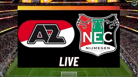 AZ Alkmaar vs NEC Nijmegen Live | Eredivisie 2023 Full Match Streaming