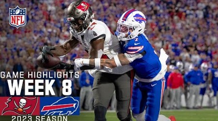 Tampa Bay Buccaneers vs. Buffalo Bills | 2023 Week 8 Game Highlgihts