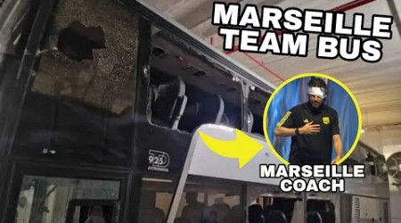 Marseille vs Lyon Suspended After Team Bus Attacked