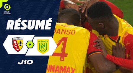 RC LENS - FC NANTES (4 - 0) - Résumé - (RCL - FCN) / 2023-2024