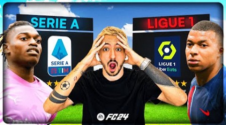 TEAM SERIE A vs TEAM LIGUE 1 su FC 24!