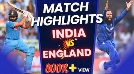 India vs England Highlights Full Match | World Cup 2023 | IND vs ENG HIGHLIGHTS