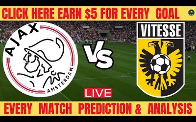 Ajax vs Vitesse Live | Eredivisie 2023 | Full Match Today