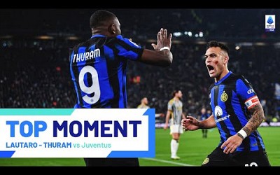 Thuram and Lautaro link up against Juve | Top Moment | Juventus-Inter | Serie A 2023/24